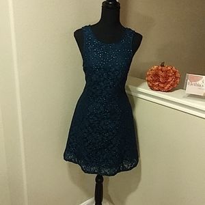SPEECHELESS GLITTER DRESS/ SIZE L